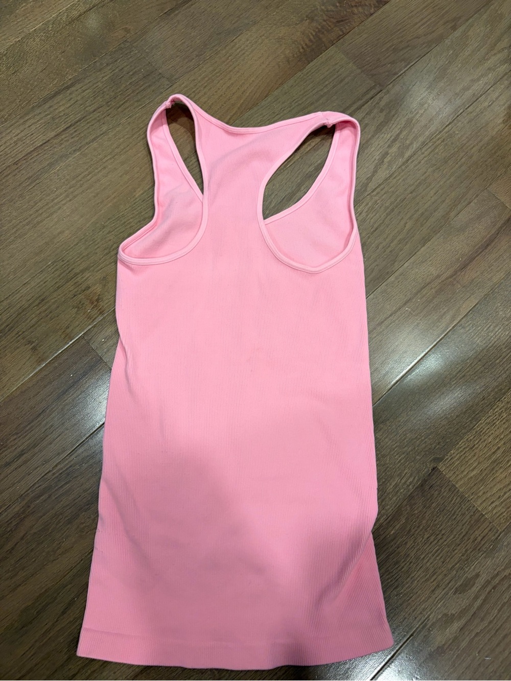Pink Racerback Tank Top - Picture 3 of 3